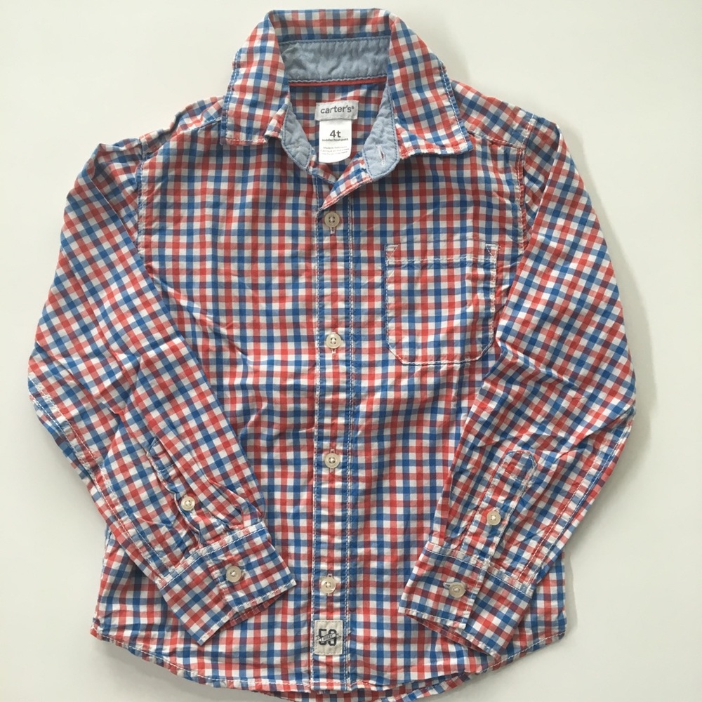Carter’s Button Up Shirt 4T